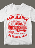 Premium Unisex T-Shirt – Weiss Ambulance