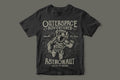 🖤 Premium Unisex T-Shirt – Astronaut