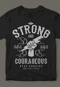 🖤 Premium Unisex T-Shirt – Be Strong