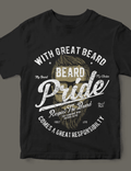 🖤 Premium Unisex T-Shirt – Beard Pride