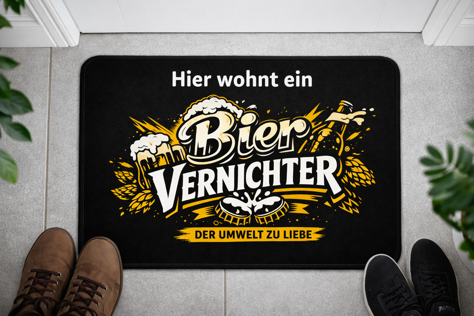 Biervernichter Fußmatte