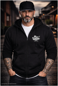 Biervernichter Zip-Hoodie – Der Umwelt zu Liebe