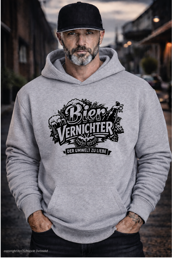 CSP Heavy Hoodie – Biervernichter Der Umwelt zu Liebe