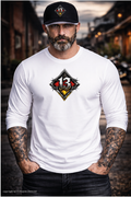 13er Biker Langarm Shirt – Lucky 13 Premium Longsleeve