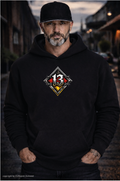 13er Biker Hoodie – Lucky 13 Heavy Kapuzenpullover