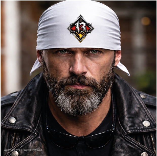 13er Biker Morf® – Lucky 13 Multifunktionstuch