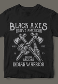 🖤 Premium Unisex T-Shirt – Black Axes