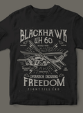 🖤 Premium Unisex T-Shirt – Blackhawk