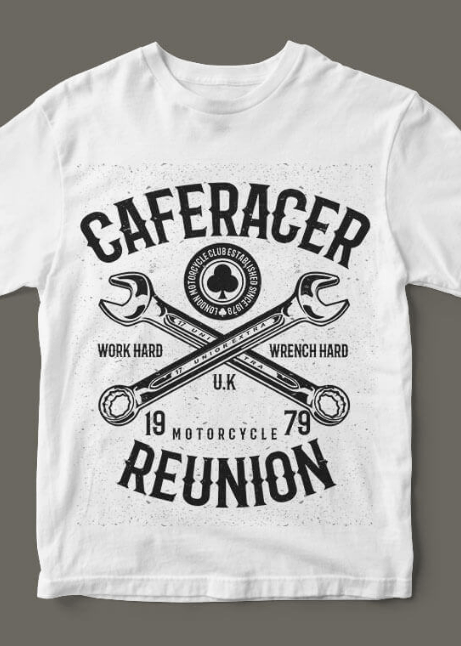 Premium Unisex T-Shirt – Weiss Cafe Racer