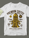 Premium Unisex T-Shirt – Weiss Classic Coffee Maker