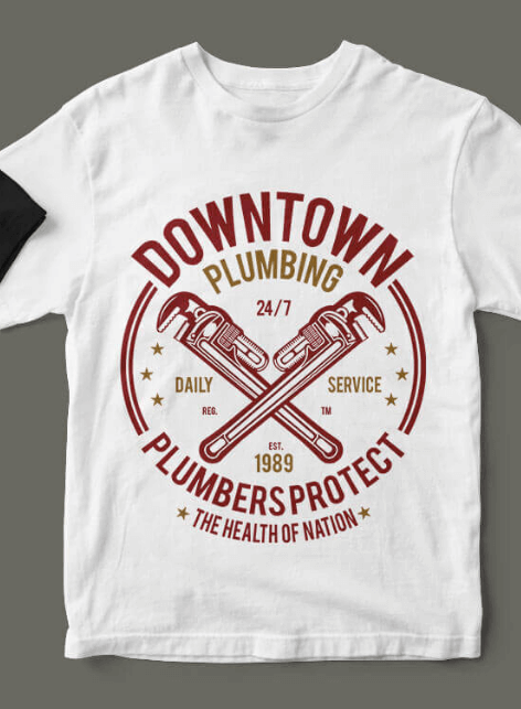 Premium Unisex T-Shirt – Weiss Downtown Plumbing