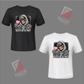 Til Death Premium Unisex T-Shirt – Schwarz & Weiss
