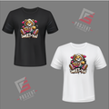 Sweet on You Teddy Premium Unisex T-Shirt – Schwarz & Weiss