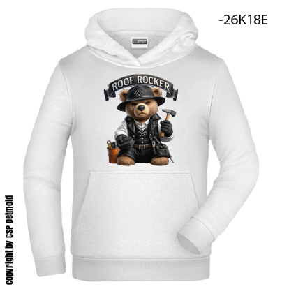 Roof Rocker Teddy Kinder Hoodie