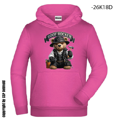 Roof Rocker Teddy Kinder Hoodie
