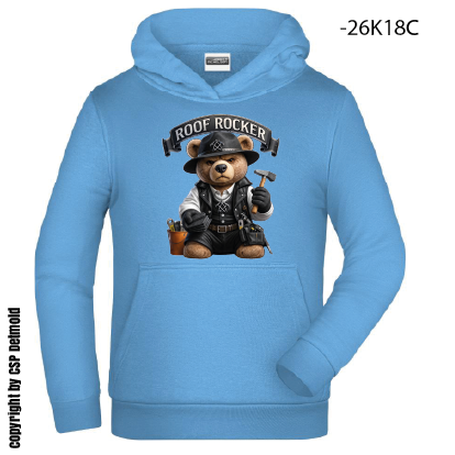 Roof Rocker Teddy Kinder Hoodie
