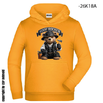 Roof Rocker Teddy Kinder Hoodie