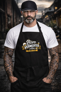 Biervernichter Grill & Küchenschürze Schwarz