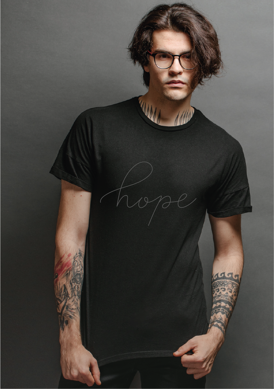 🖤 Hope Premium Unisex T-Shirt – Schwarz