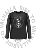 Valhalla Langarm Shirt Schwarz – Premium Longsleeve für freie Seelen | S-3XL