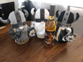 LOKI Göttertrunk Met-Wein & Plüsch Krieger Geschenkset