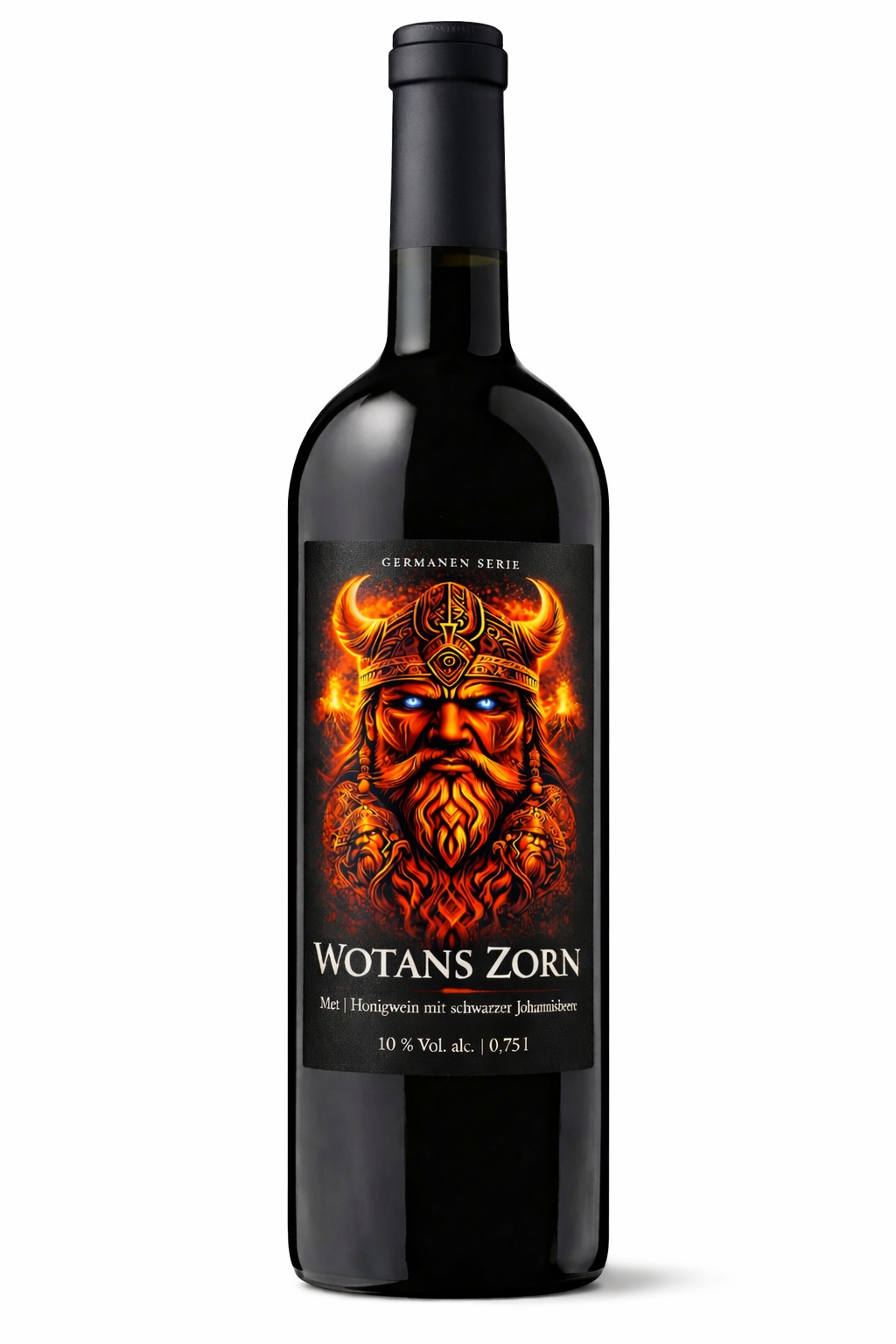 WOTANS ZORN – Fruchtmet mit schwarzer Johannisbeere, 10% Vol. | 750ml
