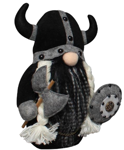 Wikinger Plüschfigur - Nordischer Krieger Gnome 30cm